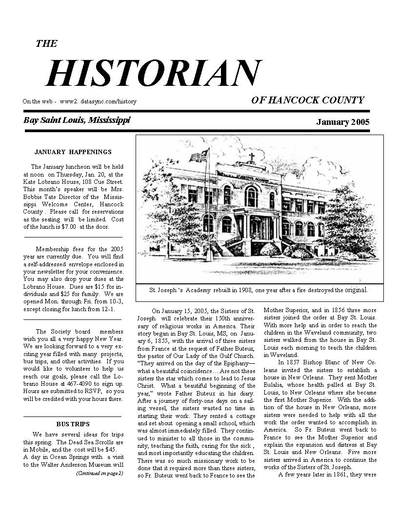 Historian 05-01 page 1
