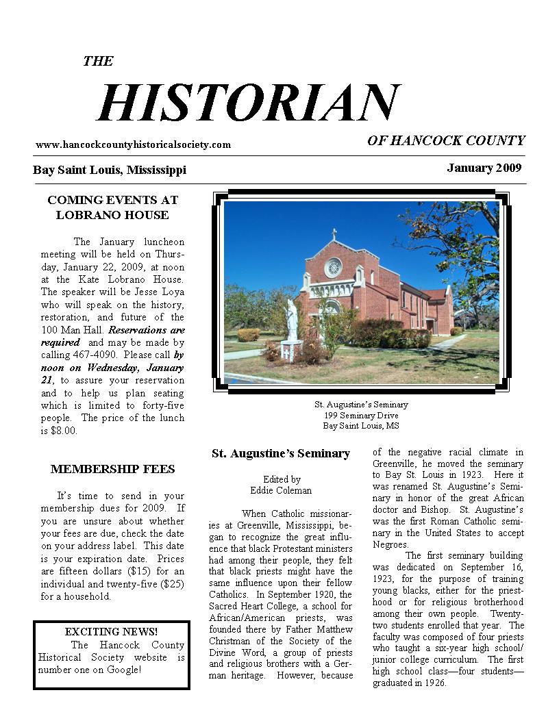 Historian 09-01 page 1