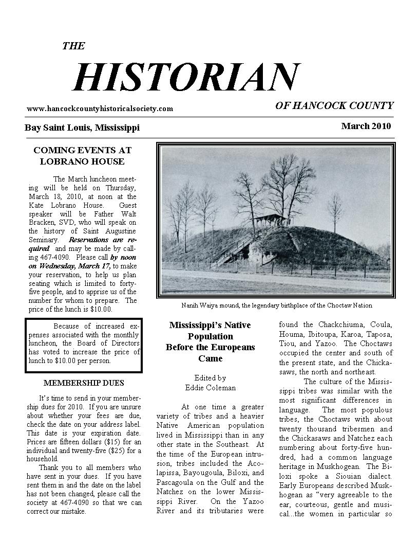 Historian 10-03 page 1