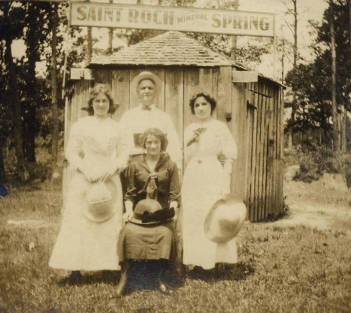 Outing at the St. Roche Mineral Spring